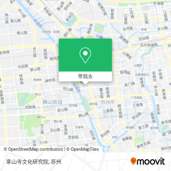 寒山寺文化研究院地图