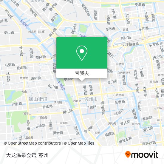 天龙温泉会馆地图