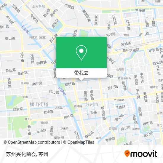 苏州兴化商会地图