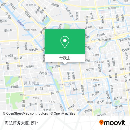 海弘商务大厦地图