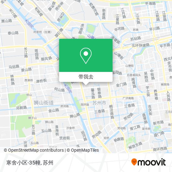 寒舍小区-35幢地图