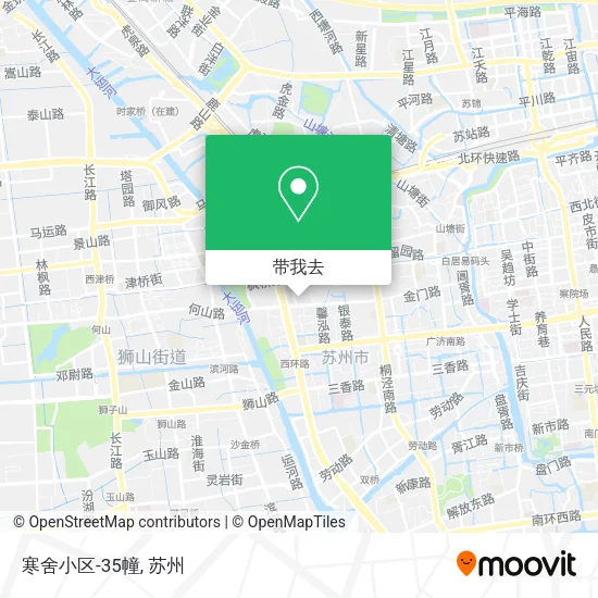 寒舍小区-35幢地图