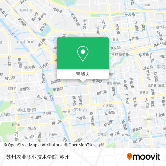 苏州农业职业技术学院地图