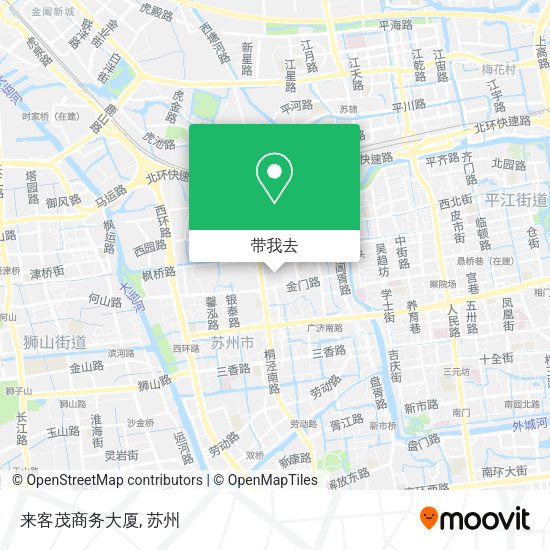 来客茂商务大厦地图
