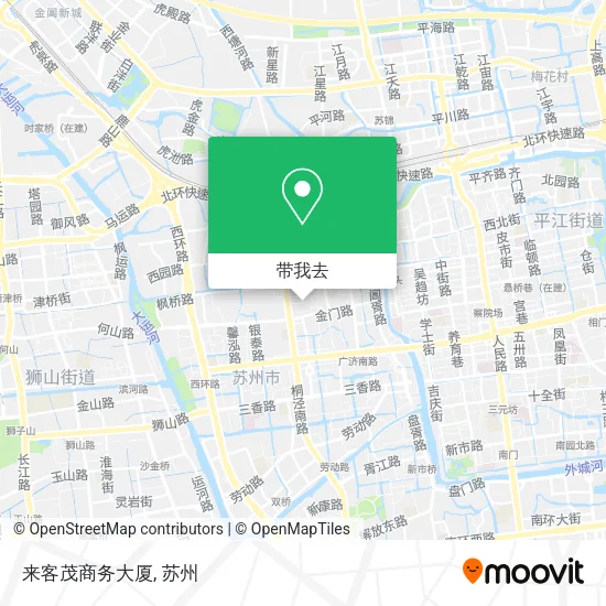 来客茂商务大厦地图
