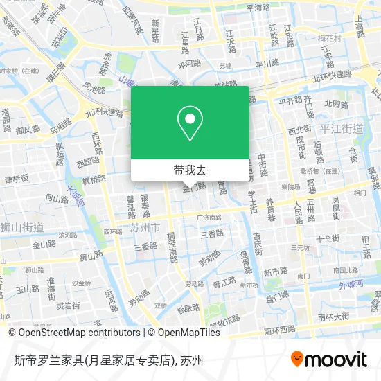 斯帝罗兰家具(月星家居专卖店)地图