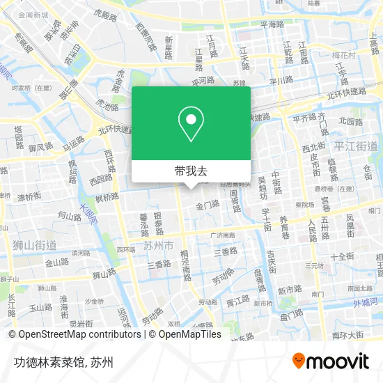 功德林素菜馆地图