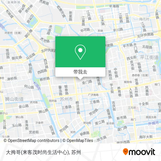 大拇哥(来客茂时尚生活中心)地图