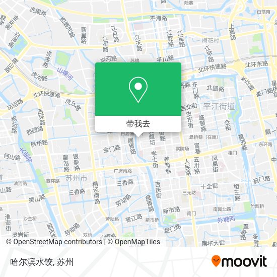 哈尔滨水饺地图