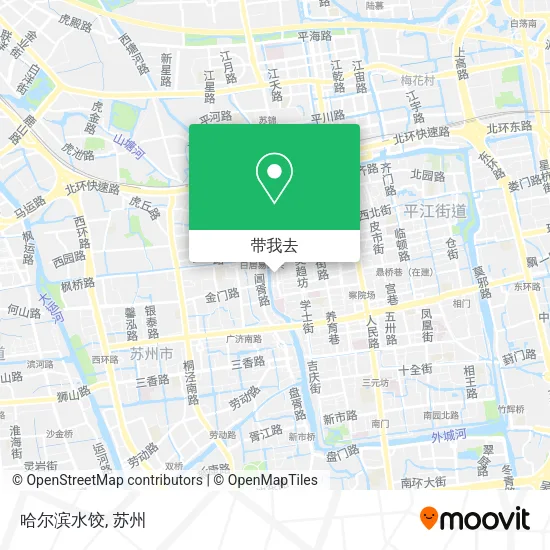 哈尔滨水饺地图