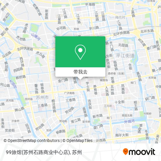 99旅馆(苏州石路商业中心店)地图