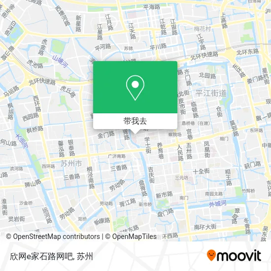 欣网e家石路网吧地图