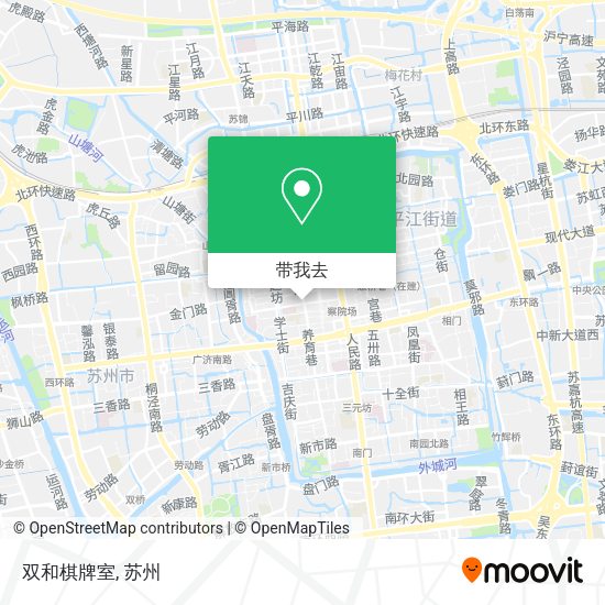 双和棋牌室地图