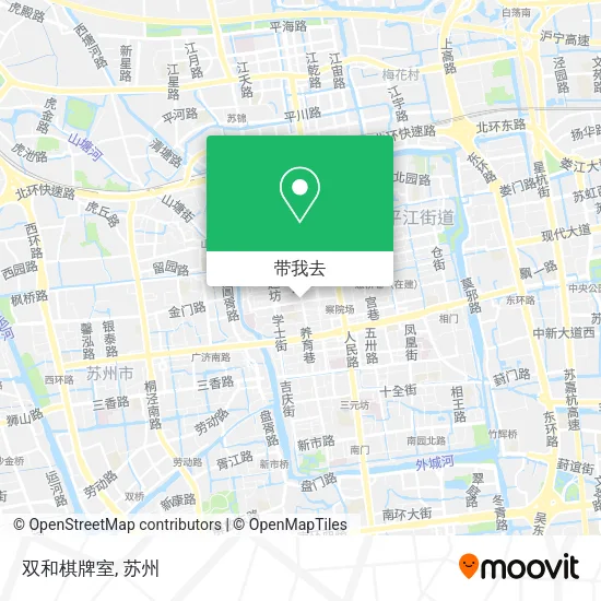 双和棋牌室地图