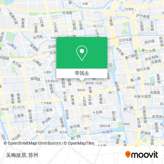 吴梅故居地图
