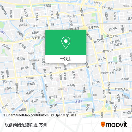 观前商圈党建联盟地图
