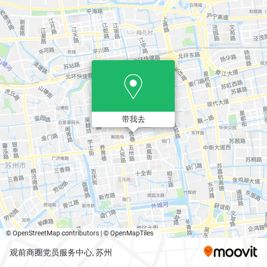 观前商圈党员服务中心地图