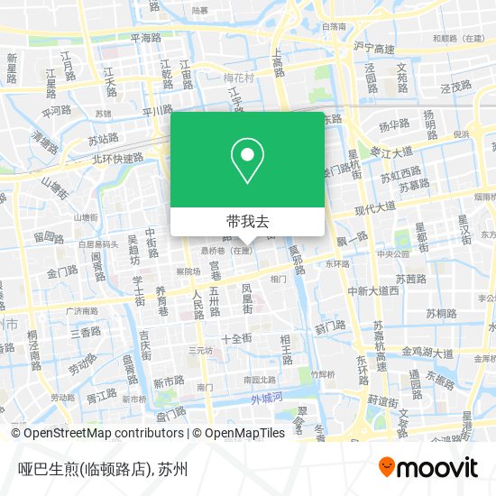 哑巴生煎(临顿路店)地图