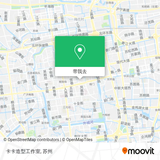 卡卡造型工作室地图