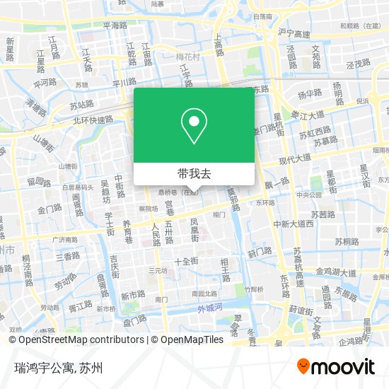 瑞鸿宇公寓地图