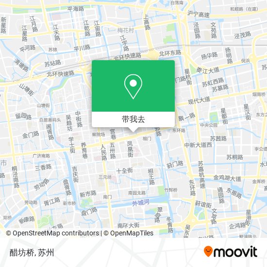 醋坊桥地图