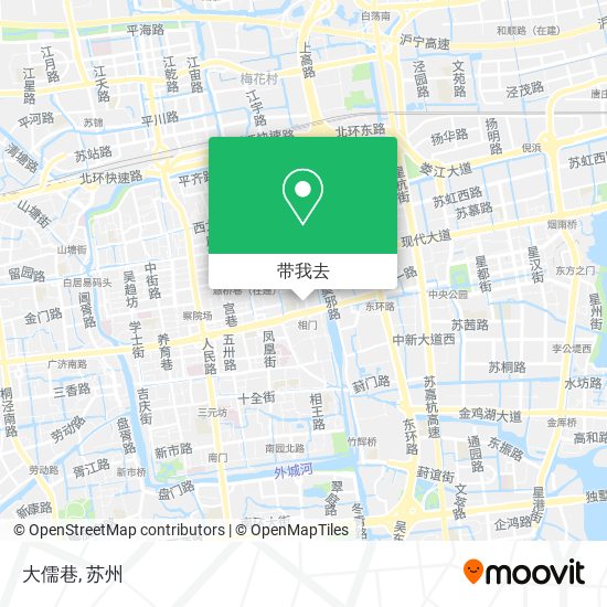 大儒巷地图