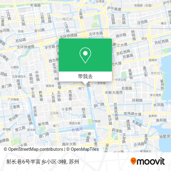 邾长巷6号半富乡小区-3幢地图