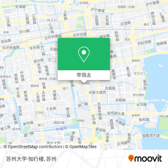苏州大学-知行楼地图