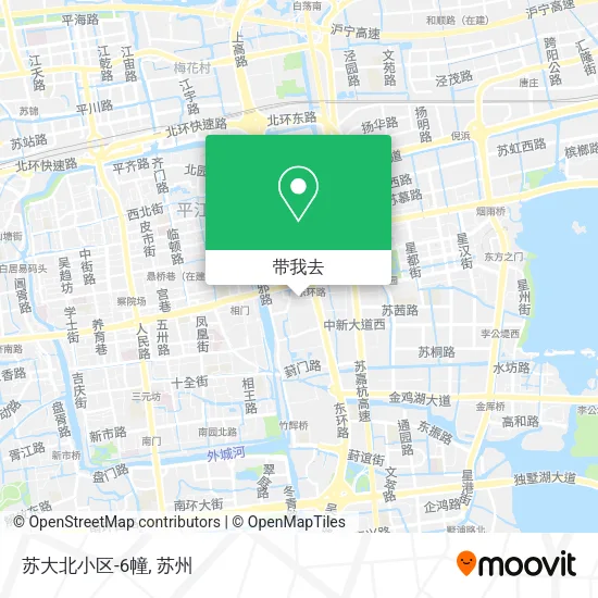 苏大北小区-6幢地图