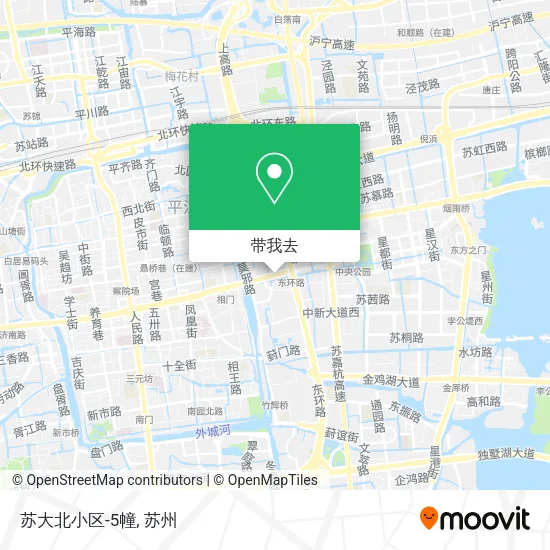 苏大北小区-5幢地图