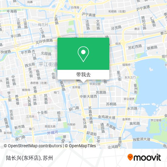 陆长兴(东环店)地图