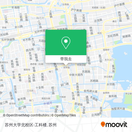 苏州大学北校区-工科楼地图