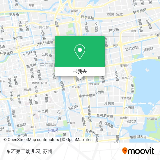 东环第二幼儿园地图
