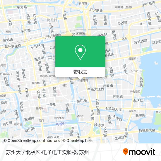 苏州大学北校区-电子电工实验楼地图