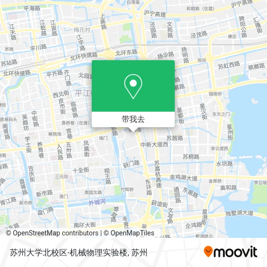 苏州大学北校区-机械物理实验楼地图