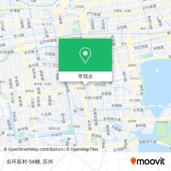 东环新村-56幢地图