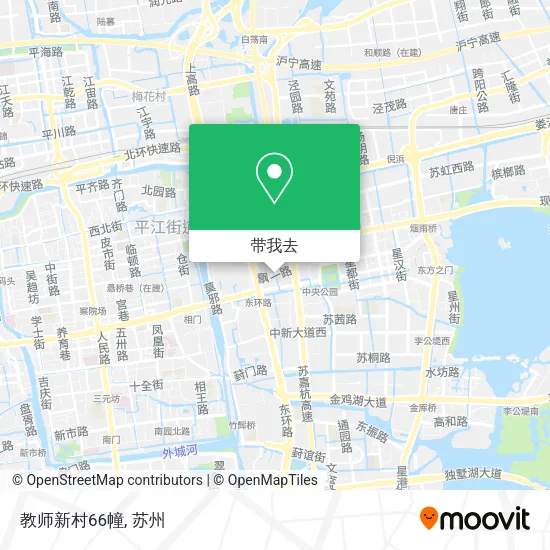 教师新村66幢地图