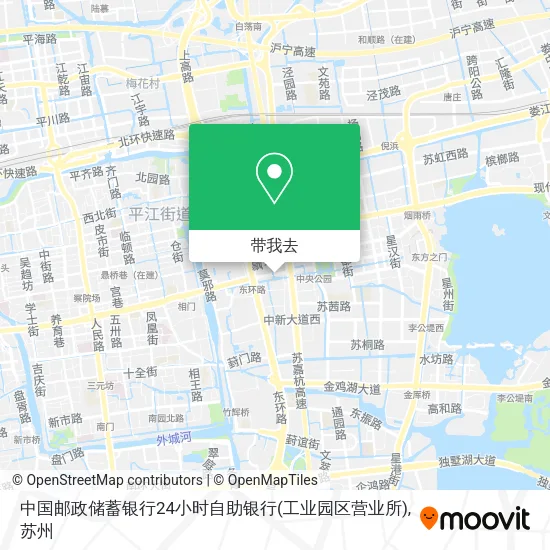中国邮政储蓄银行24小时自助银行(工业园区营业所)地图