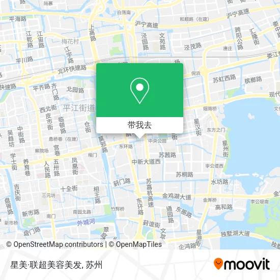 星美·联超美容美发地图
