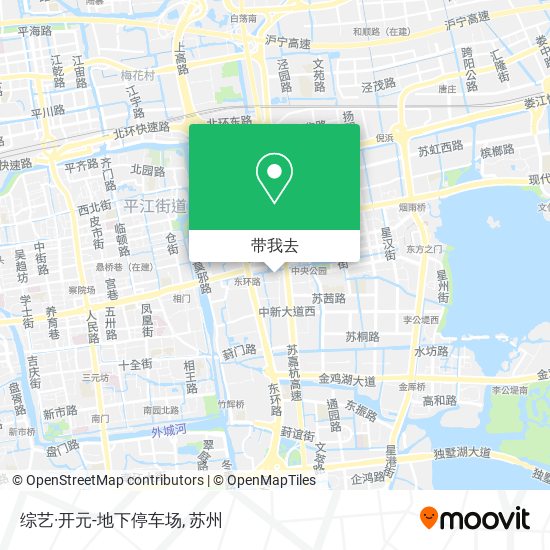 综艺·开元-地下停车场地图