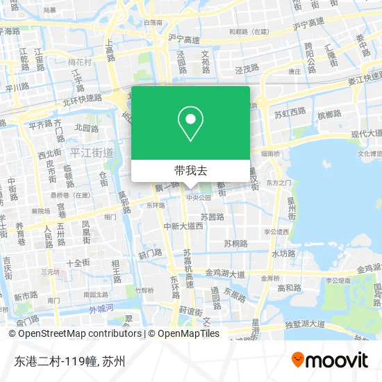 东港二村-119幢地图