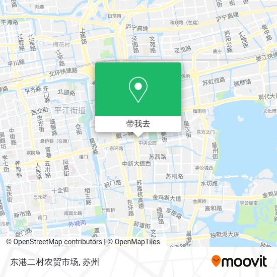东港二村农贸市场地图