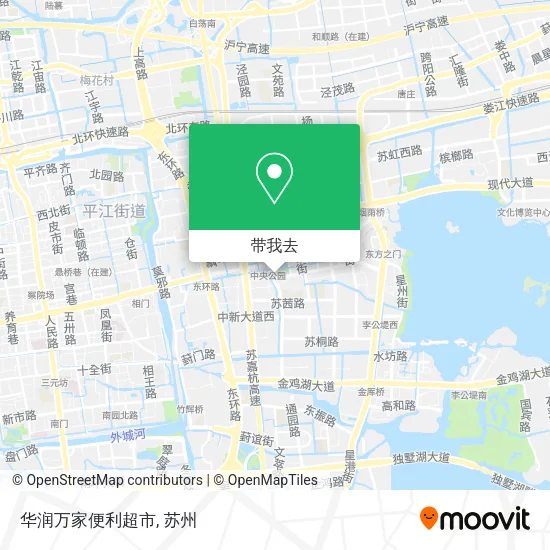 华润万家便利超市地图