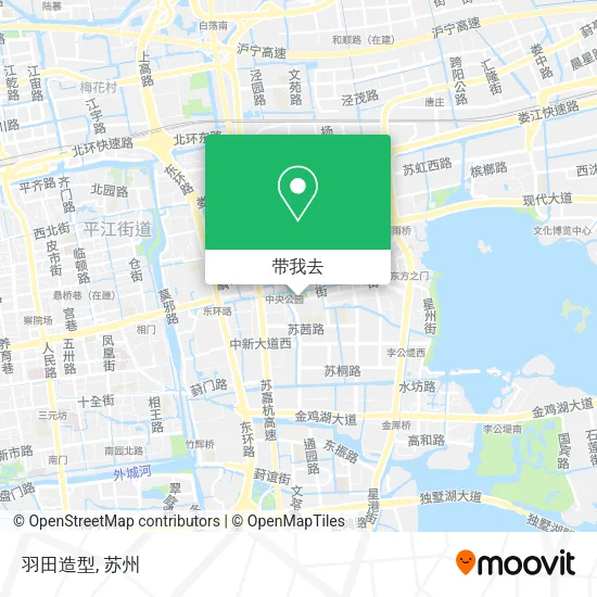 羽田造型地图