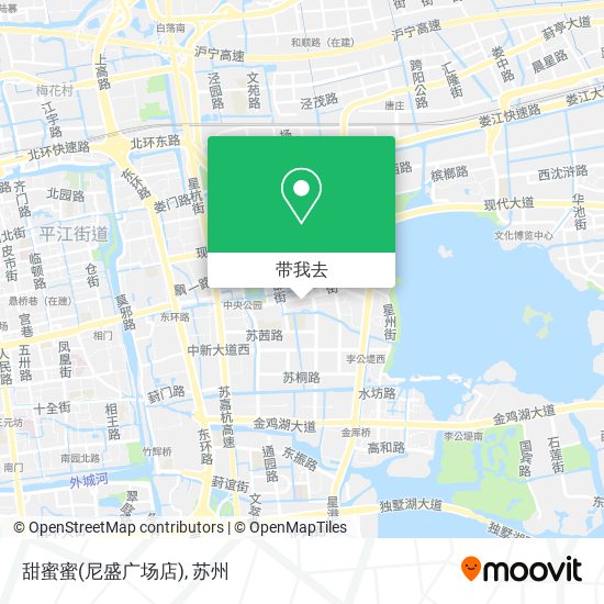 甜蜜蜜(尼盛广场店)地图