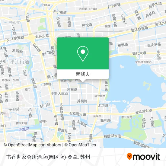 书香世家会所酒店(园区店)-桑拿地图