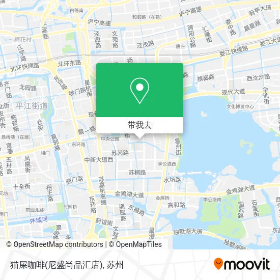 猫屎咖啡(尼盛尚品汇店)地图