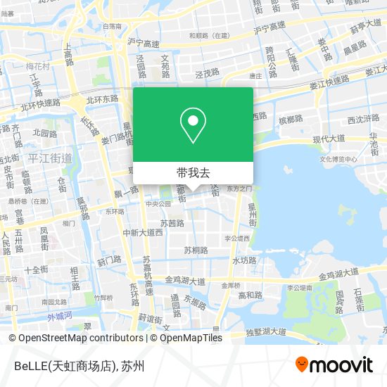 BeLLE(天虹商场店)地图