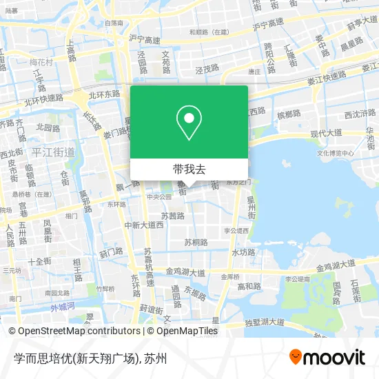 学而思培优(新天翔广场)地图
