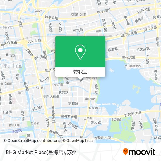 BHG Market Place(星海店)地图